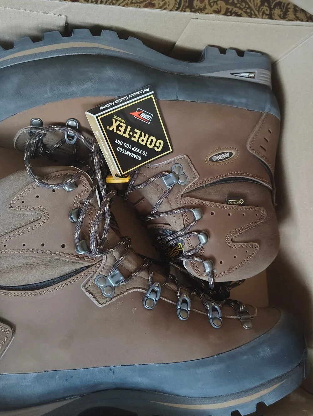 Asolo Bajura GV MM Nubuck Leatherlined Hiking/Mountaineering Boots US Men's 11